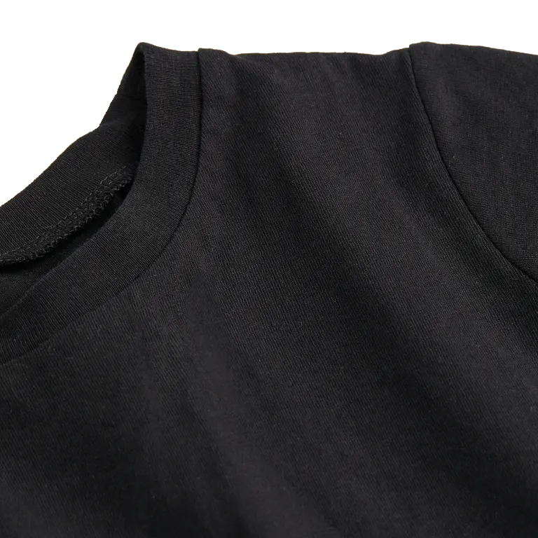 KINDER T-SHIRT MIT NAMEN UND NUMMER SCHWARZ