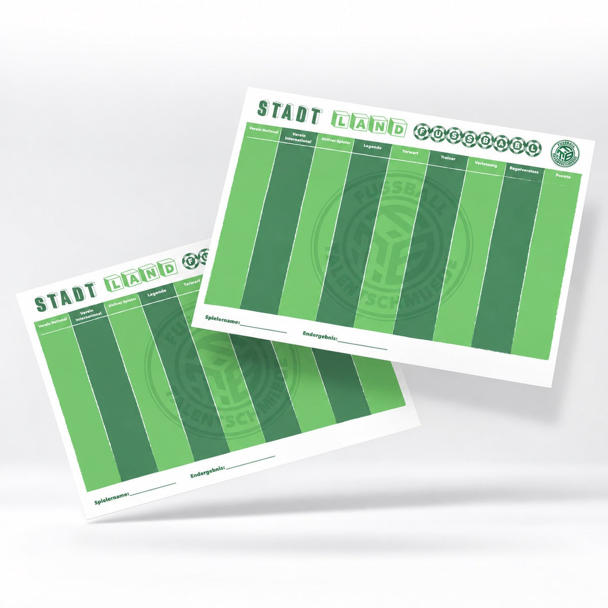 Stadt Land Fussball (Free PDF)